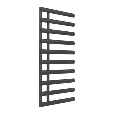 Reina Grace Modern Heated Towel Radiator1140 X 500 mmAnthracite from B&Q
