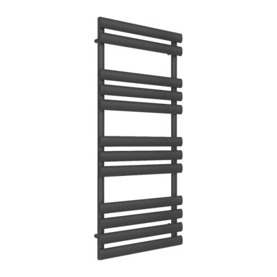 Reina Arbori Mild Steel Towel Rail1130 X 500mmAnthracite from B&Q
