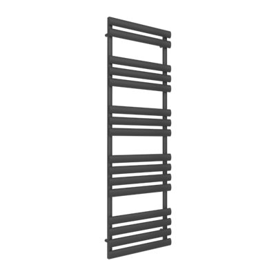Reina Arbori Mild Steel Towel Rail1510 X 500mmAnthracite from B&Q