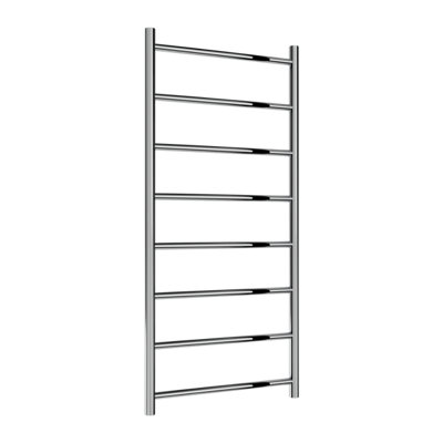 Reina Savio Designer Ladder Towel Rail1080 X 500mmPolished Stainless Steel from B&Q