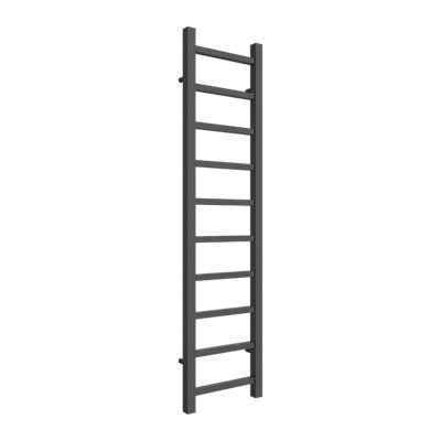 Reina Renia Serena Designer Heated Towel Rail1200 X 300Anthracite from B&Q