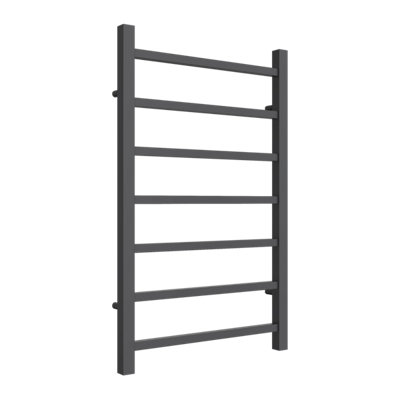 Reina Renia Serena Designer Heated Towel Rail800 X 500mmAnthracite from B&Q