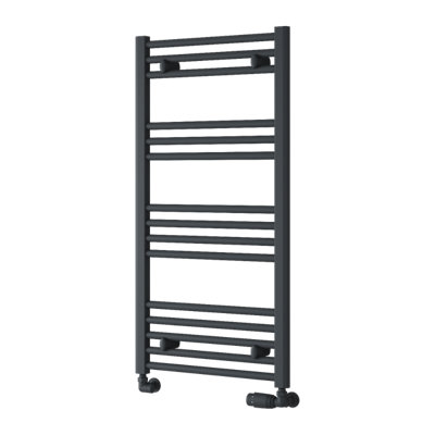 Reina Capo Flat Heated Designer Ladder Towel Rail1000 X 500 mmAnthracite from B&Q
