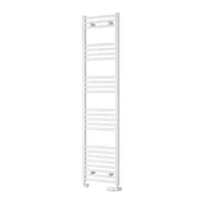 Reina Capo Flat Heated Designer Ladder Towel Rail1600 X 400 mmWhite from B&Q