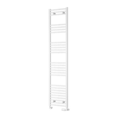 Reina Capo Flat Heated Designer Ladder Towel Rail1800 X 400 mmWhite from B&Q