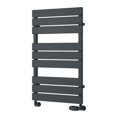 Reina Avola Heated Designer Towel Rail823 X 500mmAnthracite from B&Q