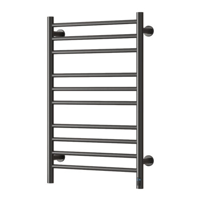 Reina Arnage Electric Only Towel Radiator800 X 500mmBrushed Gun Metal from B&Q