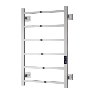 Reina Velino Dry Electric Radiator With Lcd Display Polished Stainless Steel 800 X 500mm from B&Q