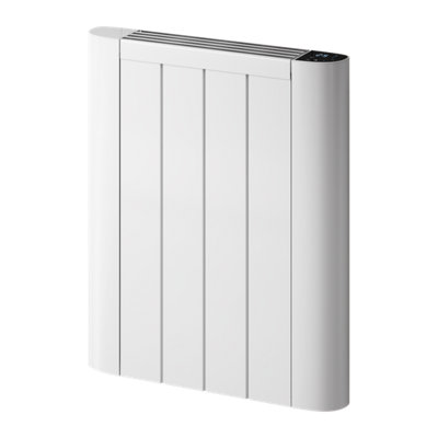 Reina Serre Electric Designer Radiator With Lcd Display580 X 480mmWhite from B&Q
