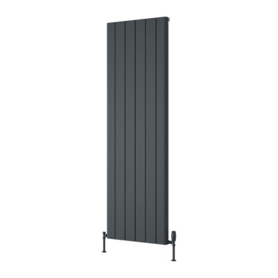 Reina Resia Aluminium Vertical Panel Radiator1800 X 565mmAnthracite from B&Q