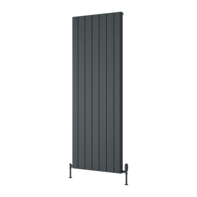 Reina Resia Aluminium Vertical Panel Radiator1800 X 660mmAnthracite from B&Q