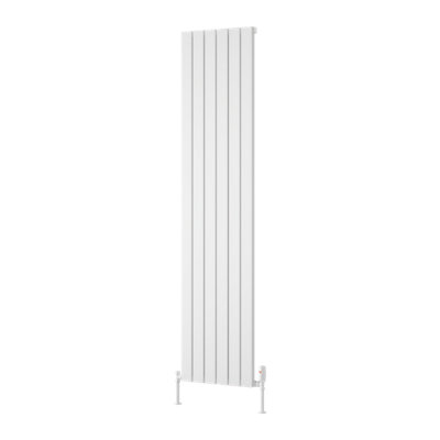 Reina Piatto Vertical Single Radiator1800 X 445mmWhite from B&Q