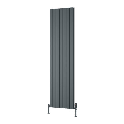Reina Piatto Vertical Double Panel Radiator1800 X 520mmAnthracite from B&Q