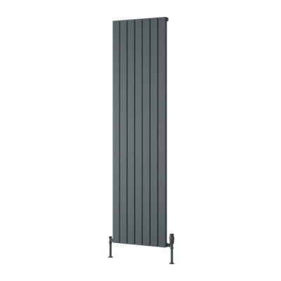 Reina Piatto Vertical Single Radiator1800 X 520mmAnthracite from B&Q