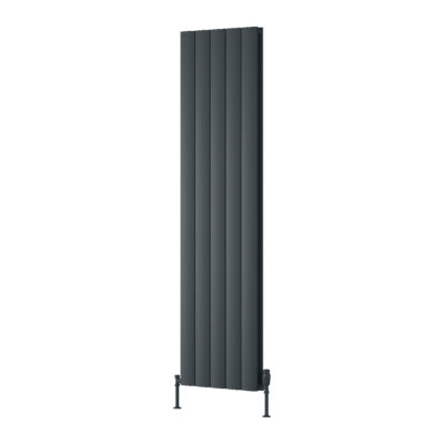Reina Loco Vertical Aluminium Double Panel Radiator1800 X 470mmAnthracite from B&Q