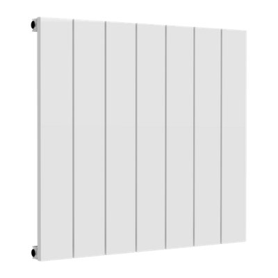 Reina Casina Horizontal Aluminium Single Panel RadiatorSize 600 X 660mmWhite from B&Q