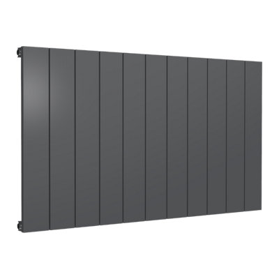 Reina Casina Horizontal Aluminium Single Panel RadiatorSize 600 X 1040mmAnthracite from B&Q