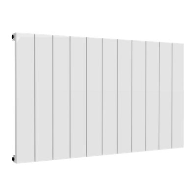 Reina Casina Horizontal Aluminium Single Panel RadiatorSize 600 X 1040mmWhite from B&Q