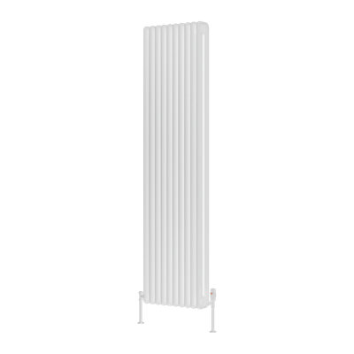 B&Q -  Hedingham Vertical Traditional Column Radiator1800 X 465mmWhite