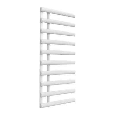Reina Grace Modern Heated Towel Radiator1140 X 500 mmWhite from B&Q
