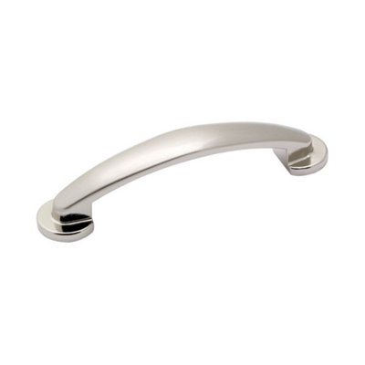 Bridge Kitchen Cabinets D HandleBrushed NickelPack Of 2 from B&Q