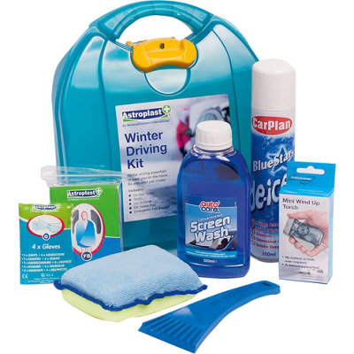 B&Q -  Astroplast Winter Driving Kit With De-Icer Spray And Accessories