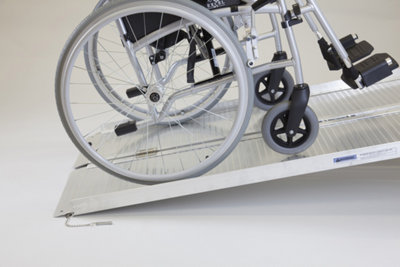 The Ramp People Folding Wheelchair Ramp 2Ft8Ft (7Ft / 213Cm) 275Kg Capacity from B&Q