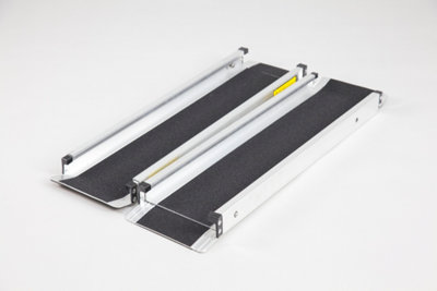 The Ramp People Telescopic Wheelchair Ramps Pair 6Ft /182Cm With Bag 275Kg Capacity from B&Q