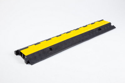 B&Q -  Cable Protector 2 Channel30mm Channel Cable Ramp Rubber