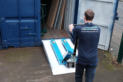 The Ramp People Pallet Truck Ramp 2400mm 1000Kg Capacity Container Ramp from B&Q