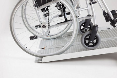 The Ramp People Wheelchair Ramp 2Ft8Ft (6Ft) Folding Aluminium Ramp For Disabled Access Door Ramp Folding