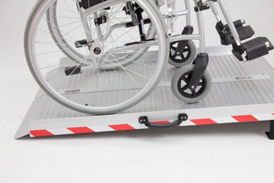 The Ramp People Wheelchair Ramp Wide 2Ft 300Kg Capacity Aluminium Folding Ramp Mobility Scooter Walker from B&Q