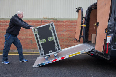The Ramp People Premium Heavy Duty Van Ramp 2400mm X 750mm X 1000Kg Aluminium Loading Ramp Portable from B&Q