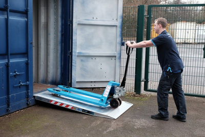 The Ramp People Pallet Truck Ramp 1000Kg Capacity 1800mm X 1000mm Container Ramp from B&Q