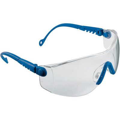 B&Q -  Op-Tema Blue Anti-Fog Clear-Lens Safety Glasses