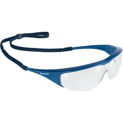 B&Q -  Millennia Blue Clear-Lens Safety Glasses