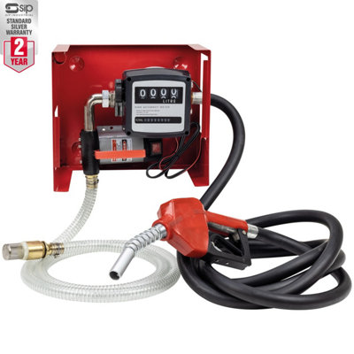 Sip 12V Diesel Transfer Pump With Fuel Meter from B&Q