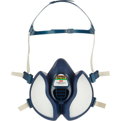 3M 4279+ Maintenance-Free Ffabek1P3 Half-Face Respirator Mask from B&Q