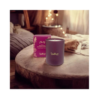 Potters Crouch Wellness CandleClarity (Artesmisia Vetiver & Ginger) from B&Q