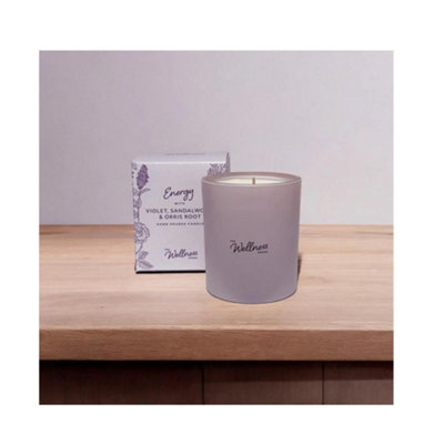 Potters Crouch Wellness CandleEnergy (Violet Sandalwood & Orris Root) from B&Q