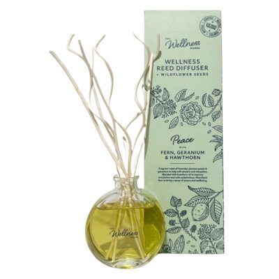  - Potters Crouch Wellness Reed DiffuserPeace (Fern Geranium & Hawthorn)