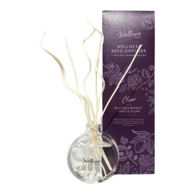Potters Crouch Wellness Reed DiffuserCheer (Blackcurrant Goji & Plum) from B&Q