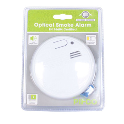 Optical Smoke Alarm By PifcoHome Smoke Alarm from B&Q