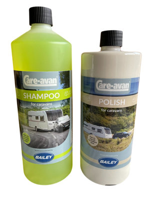 Caravan 1 Ltr Shampoo & 1 Ltr Polish  Endorsed By Bailey Caravans from B&Q