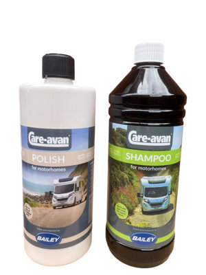 Motorhome Cleaner 1 Ltr Shampoo & 1 Ltr Shampoo Special from B&Q