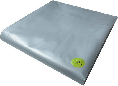 PegdevPdl 4M X 4M 250G Clear Heavy Duty Polythene Plastic Sheeting Garden Diy 62.5Mu from B&Q