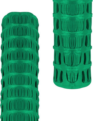 PegdevPdl 50M Heavy Duty Green Plastic Barrier Fencing Safety Mesh Fence Netting Net 5.5Kg Super Strong Quality Mesh Fence from B&Q