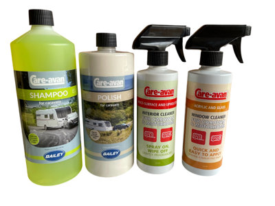 Caravan Deluxe Cleaning Four Product Special Offer from B&Q