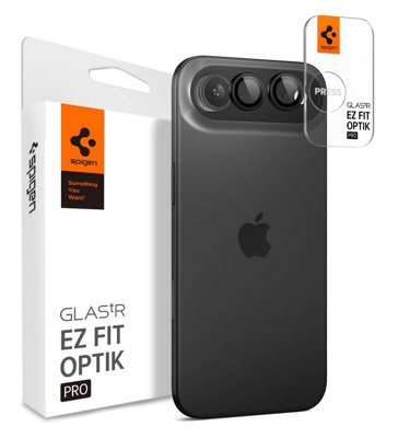1001 Spigen Glas.tr Ez Fit Optik Pro Tempered Glass Camera Lens Protector For Iphone AirBlack2 Pack from B&Q