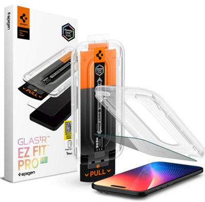 1001 Spigen Glastr Ez Fit Privacy Film Screen Protector For Iphone 17 AirBlack from B&Q